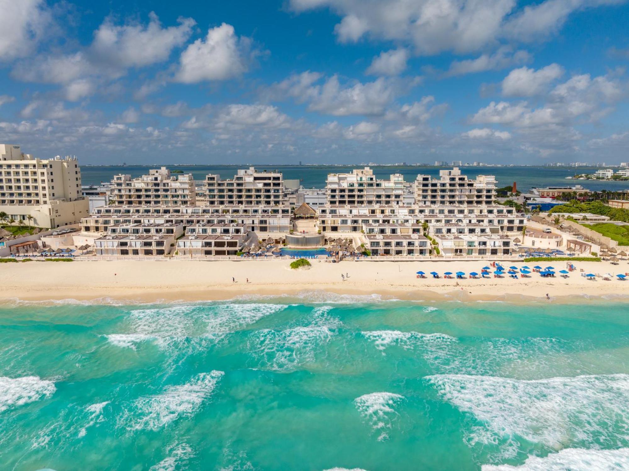Amazing Caribbean Ocean View At Villas Marlin In Cancun Exterior photo