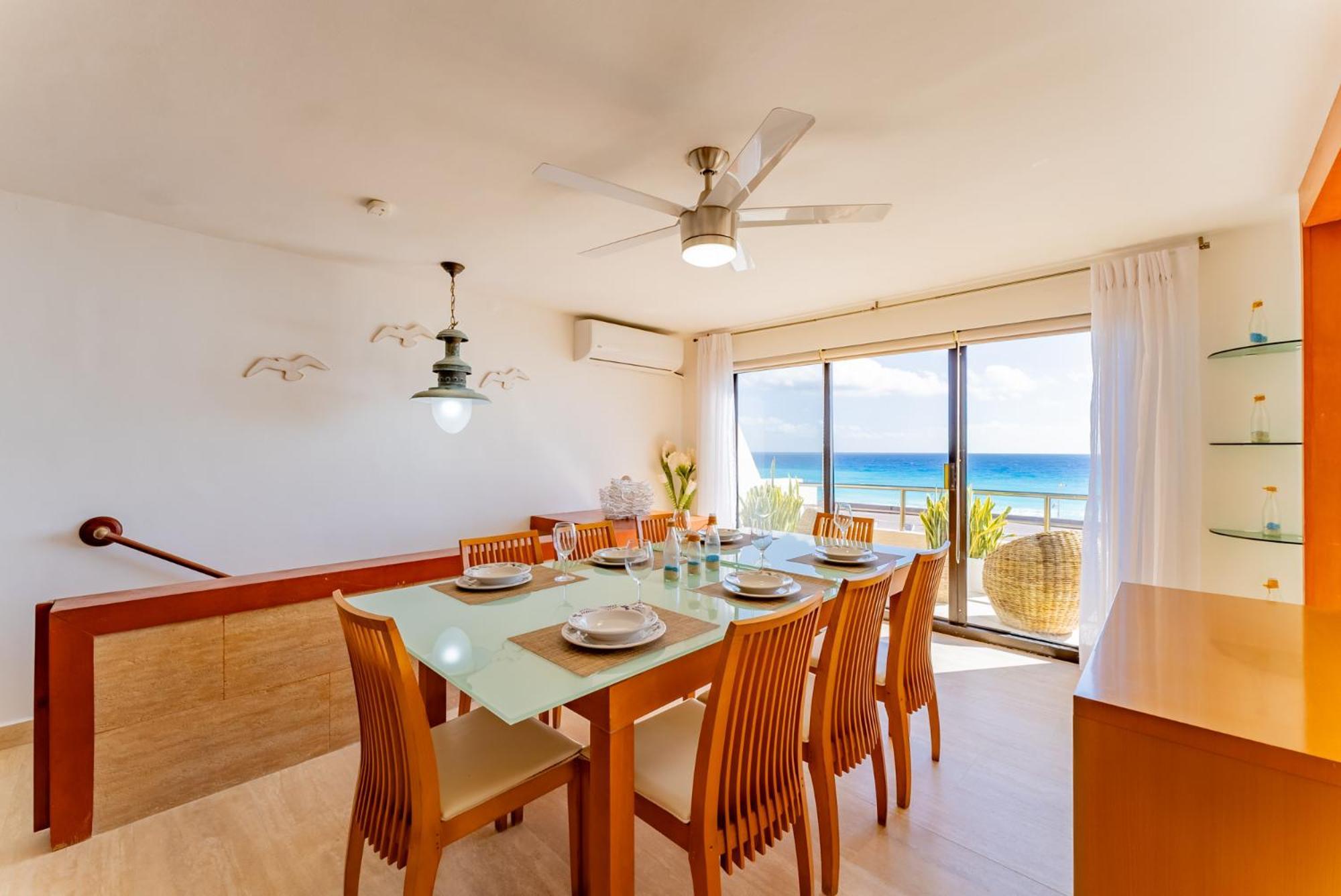 Amazing Caribbean Ocean View At Villas Marlin In Cancun Exterior photo